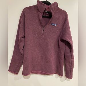 Patagonia Women’s Quarter Zip - Purple